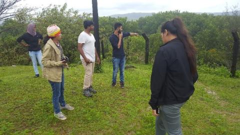 EO team identifying reference points EO team identifying reference points